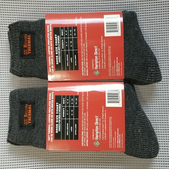 Unisex thermal socks - Picture 2 of 4